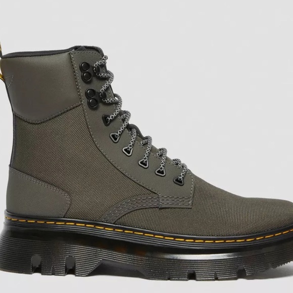 NWT Dr. Martens Tarik Utility Boots (unisex) Gunmetal AJAX+EX TOUGH 50/50+HYDRO - Picture 7 of 16